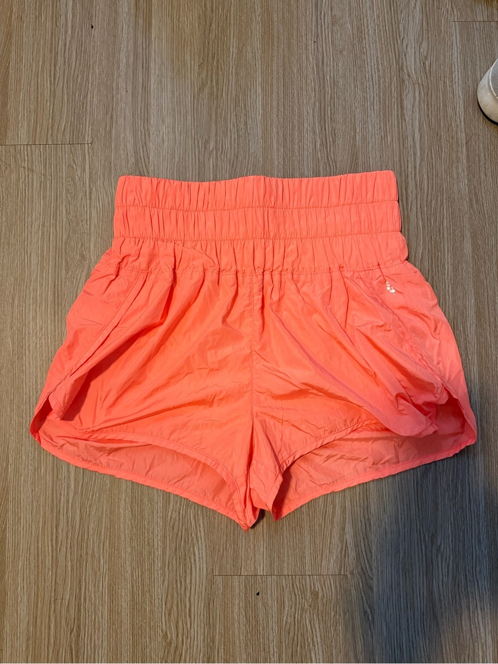 Neon Orange Free People The Way Home Short